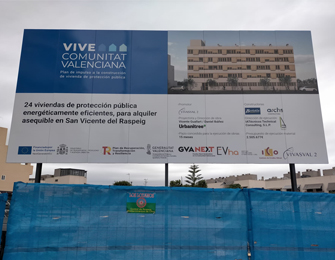 Instalación de valla publicitaria